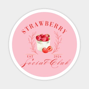 Strawberry Social Club Magnet